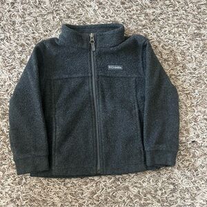 Columbia Kids Steens Mt II Fleece Jacket Charcoal Grey Size 3 Toddler